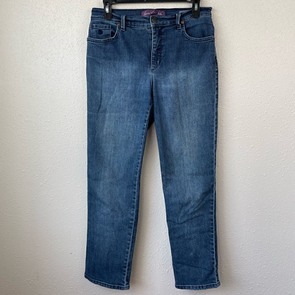 Gloria Vanderbilt Amanda Stretch Denim Jeans Size 6 Short EUC